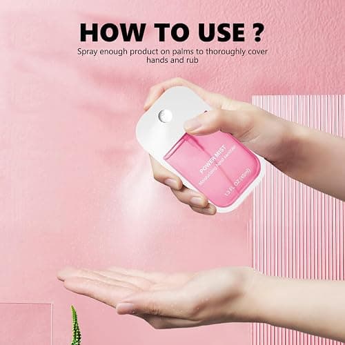 KING OF BIOTIN 6 Pcs Hand Sanitizer Spray, Portable Power Mist Hydrating Hand Sanitizers Spray for Adults and Kids, 7.8 FL. OZ. Travel Size, 5 Scents thumbnail 4