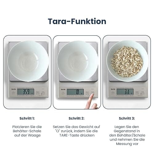 Tanita KD321SV33 Küchenwaage 3 kg mit Feinteilung 0.1 g thumbnail 6