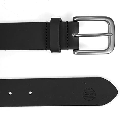 Timberland Men's 35mm Classic Buckle Jean Leather Belts thumbnail 2