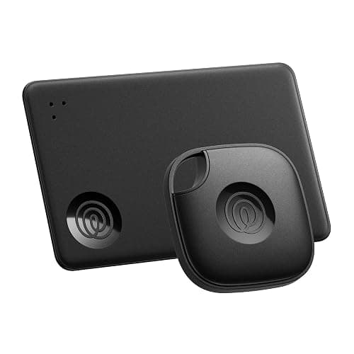 Life360 Tile Starter Pack - Bluetooth Trackers and Item Finders for Keys, Wallets & More. Both iOS and Android Compatible. Phone Finder. 2-Pack (Black Mate/Slim) - Image 1