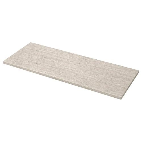 Generisch Plan de travail SÄLJAN 246 x 3,8 cm beige aspect pierre/stratifié - Image 1