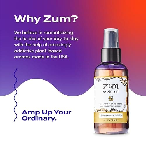 Indigo Wild Zum Frankincense & Myrrh Body Oil - Nourishing Body Massage Oil for Massage Therapy & Hydration - Nourishing, Vegetarian Massaging Oil with Sweet Almond Oil - 4 fl oz thumbnail 6