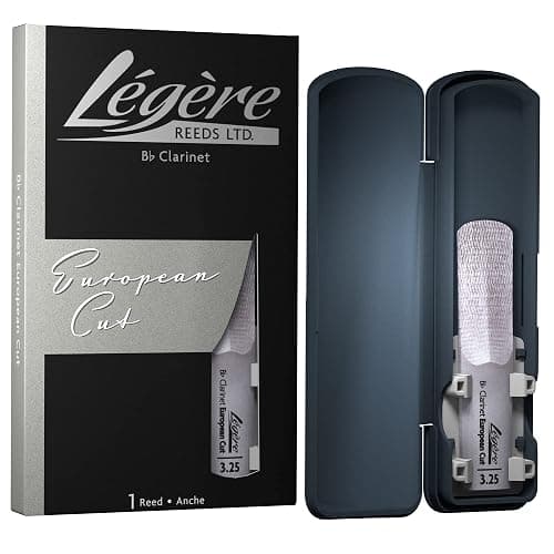 Légère Reeds - Bb Clarinet Reed, European Cut, Strength 3.25 (BBES3.25) - Premium Synthetic Woodwind Reed - Image 1