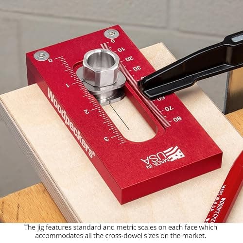 Woodpeckers Universal Cross Dowel Jig Deluxe Kit thumbnail 5