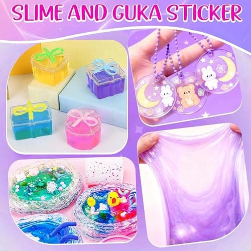 ZiZa Nano Tape Bubble Kit for Kids, Nano Tape Squishy Maker Making Kit, Birthday Toys Gifts for 4 5 6 7 8 9 10 Year Old Girls Girl, Kids Toys for Girls 4-6 6-8 8-10 10-12 thumbnail 5