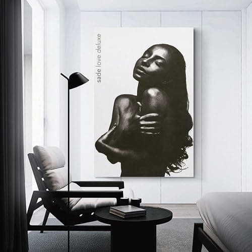 CXYUART - Sade Love Deluxe Album Cover Canvas Art Print Music Poster, 12x18 Inch, Unframed, Living Room, Bedroom, Kitchen, Office Decor thumbnail 3