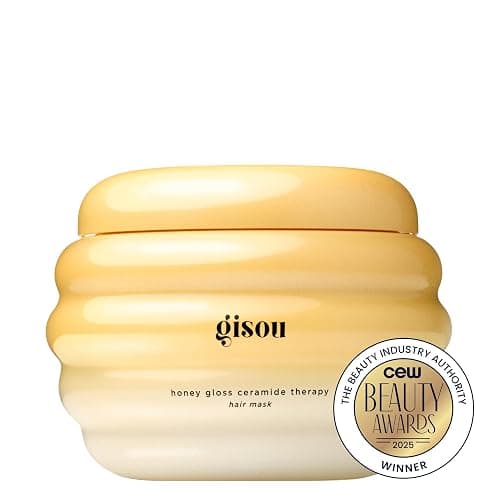 Gisou Honey Gloss Ceramide Therapy Hair Mask Mini – Deep Repair & Hydration with Mirsalehi Honey, Ceramides & Hyaluronic Acid, 2.5 fl oz thumbnail 4