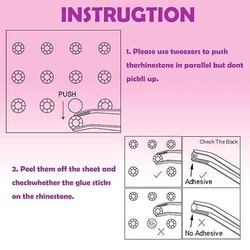 NOOEPC 660Pcs Face Gems Hair Gems, Self-Adhesive Face Jewels Eye Jewels Rhinestones 3/4/5/6 mm DIY Face Gems Stick on, Hair Body Rhinestones Gems Rave Accessories for Face Eyes Makeup Body, Crafts thumbnail 8
