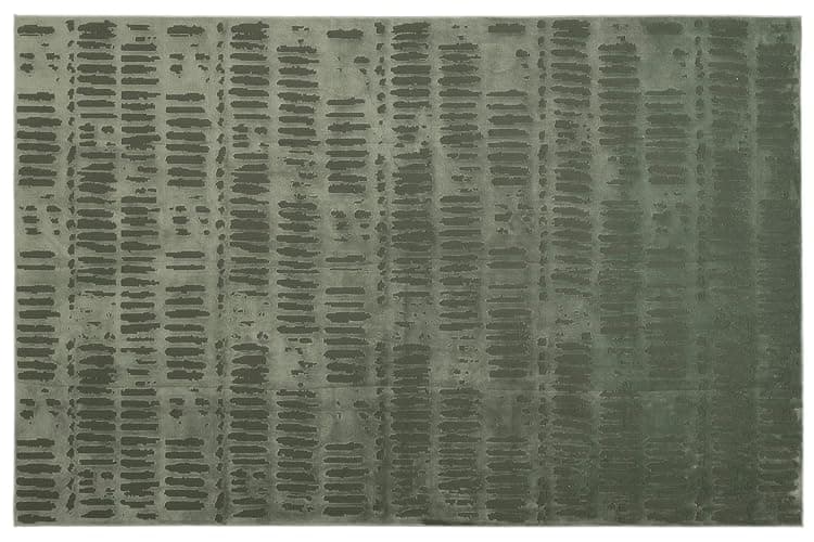 Revival Rugs Shell 6'7"x9' Washable Area Rug for Living Room Bedroom - 100% Recycled Oeko-TEX Certified, Medium Pile, Green thumbnail 5