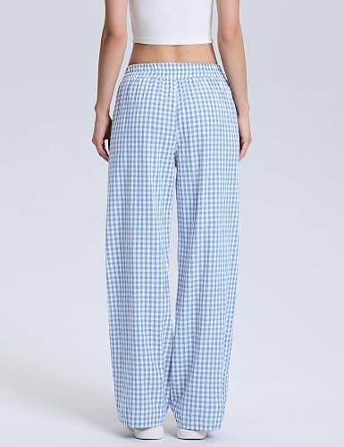 Rapbin Women's Pyjamas Pants Soft Casual Loungewear Summer 2026 Ladies Lounge Trousers with Pockets Cotton Sleepwear thumbnail 3
