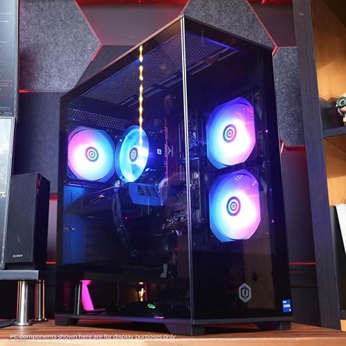 CyberPowerPC Gamer Master Gaming PC, AMD Ryzen 5 5500 3.6GHz, Radeon RX 6400 4GB, 16GB DDR4, 500GB PCIe Gen4 SSD, WiFi Ready & Windows 11 Home (GMA3100A) thumbnail 14
