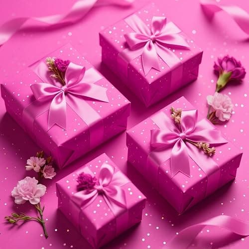 Hot Pink Glitter Tissue Paper for Gift Bags 36 Sheets 14x20 Inch - Recyclable Wrapping Paper for Weddings, Birthdays, Party & Festival Decorations DIY Craft Supplies thumbnail 6