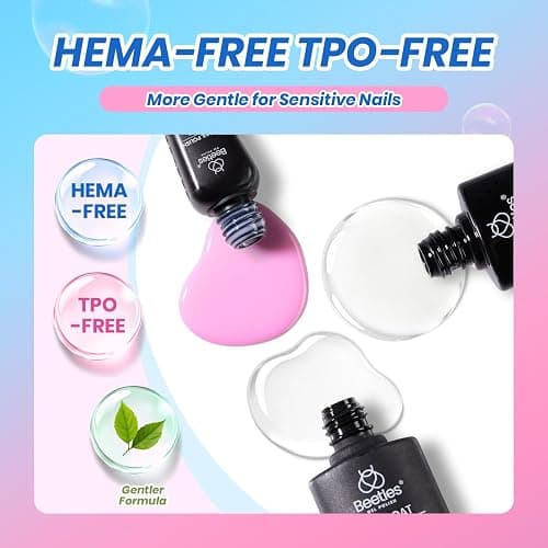 Beetles Deal Box 36 Colors Summer Gel Nail Polish Set, 44 Pcs HEMA-Free TPO-Free Soak Off UV Gel Harmony Palette Gel Polish Set with Base Coat Glossy Matte Cat Eye Top Coat Nail Tools DIY Women Gift thumbnail 5