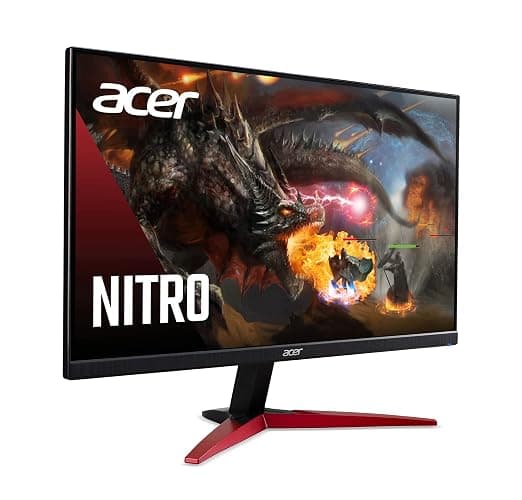 Acer Nitro KG241Y Sbiip 23.8” Full HD (1920 x 1080) VA Gaming Monitor | AMD FreeSync Premium Technology | 165Hz Refresh Rate | 1ms (VRB) | ZeroFrame Design | 1 x Display Port 1.2 & 2 x HDMI 2.0,Black thumbnail 6