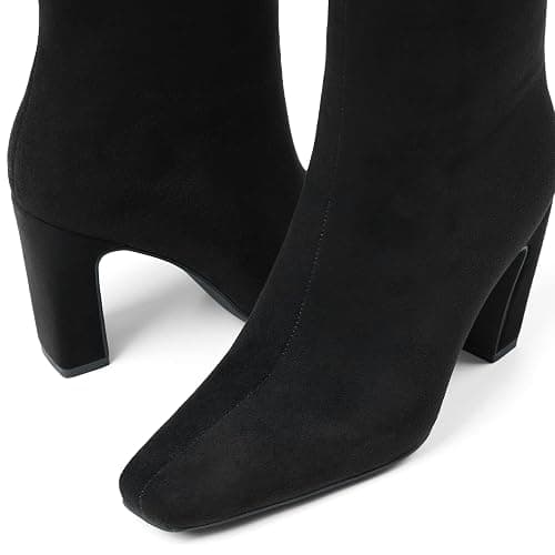 Square Toe Chunky Heeled Boot thumbnail 5