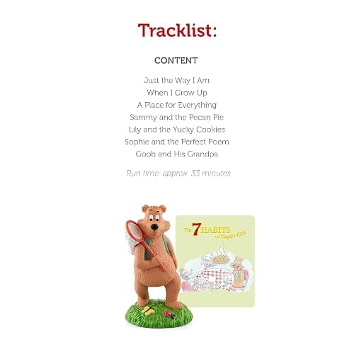 Tonies The Seven Habits of Happy Kids Audio Toy Figurine from Sean Covey thumbnail 4