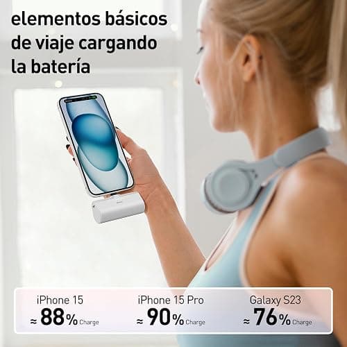 iWALK Portable Charger for iPhone 17/16/15 USB-C Small Power Bank 20W 4,500mAh Fast Charging Battery Pack Compatible with iPhone 15/16/16/17 Plus/17 Pro/17 Pro Max, Samsung Galaxy S25/S24/S23 Android thumbnail 7