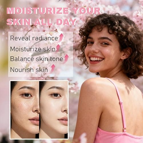 Sakura Skin Care Set Christmas Birthday Gifts for Teen Girls -Skincare for Girls 10-12 - Kids Skin Care Set for girls Ages 8-12 - Kids Skin Care for Teens 10-12 - Skin Care Kit for Women with Gua Sha thumbnail 6