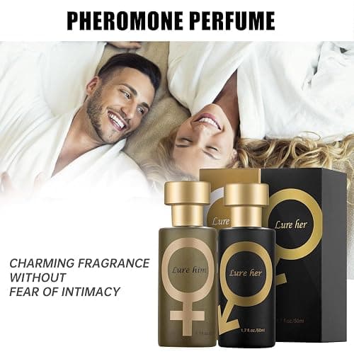 VeniCare Golden Lure Bundle – Men’s Cologne & Women’s Perfume 1.7 Fl Oz Each, Seductive “Lure Her & Lure Him” Fragrances for Modern Confident Couples thumbnail 5