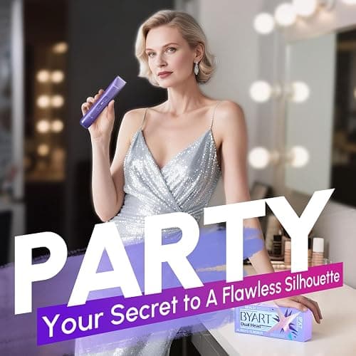 Bikini Trimmer for Women Dual Head – IPX7 Waterproof & Painless Electric Razor for Pubic Hair, Face, Legs, Underarms – Portable Cordless Shaver with Fast Charging, Teen Girl Gifts Trendy Stuff, Purple thumbnail 9
