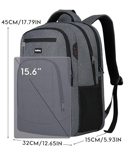 kadilong School Backpacks for Men Teen Boys,Laptop Backpack Schoolbag College Bookbag Back Pack Computer Bag for Work Business Middle High School with USB Port thumbnail 6