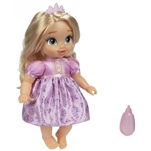 Disney Princess Rapunzel Baby Doll with Baby Bottle & Tiara thumbnail 3