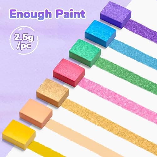 JoyCat Paint with Water Coloring Books for Toddlers, Watercolor Painting Sets for Kids Ages 3-5 4-8, Arts and Crafts Drawing Activities Toy Birthday Gifts for Boys Girls (Underwater World) thumbnail 6
