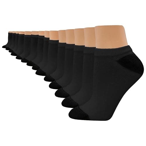 Hanes Women's Cool Comfort No-Show Socks, Moisture-Wicking Socks, 14-Pack - Image 1