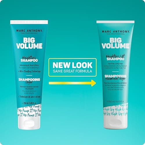 Marc Anthony Shampoo and Conditioner Set, Grow Long Biotin - Anti-Frizz Deep Conditioner For Split Ends & Breakage - Vitamin E, Caffeine & Ginseng for Curly, Dry & Damaged Hair thumbnail 7