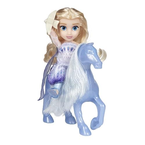 Disney Frozen Elsa Doll Petite Snow Queen & Water Nokk Horse Gift Set thumbnail 4