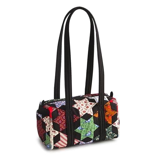 Premium Cotton Original 100 Handbag, Star Patchwork, One Size thumbnail 3