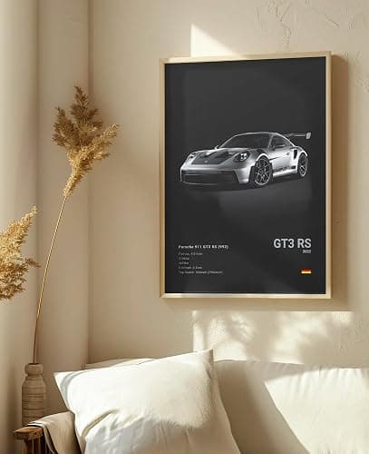 dazongweihan 9pcs Super Car Posters for Boys Room, Racing Car Wall Art for Men Guys, Sports Car Wall Decor, Race Cars Pictures Wall Decor for Bedroom Dorm Man Cave (Unframe,8x12inch) (U1) thumbnail 7