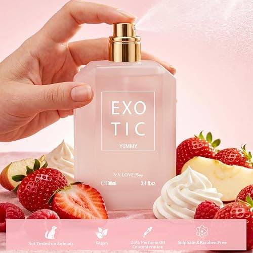 V.V.LOVE prive YUMMY Eau de Parfum - Sweet and Warm Marshmallow Scent with Vanilla and Sugary Notes Luxurious Perfume for Women 3.4 oz/100 ml thumbnail 6