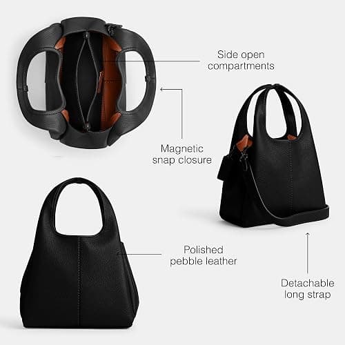 Coach Women's Leather Lana Shoulder Bag thumbnail 5