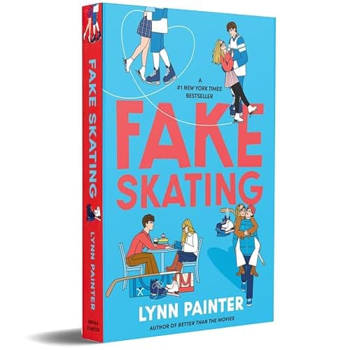 Lynn Painter 7 Book Collection Set- Better Than the Movies, The Do-Over, Betting on You, Nothing Like the Movies, The Love Wager, Mr Wrong Number & Fake Skating | Romantic Comedy Books thumbnail 7