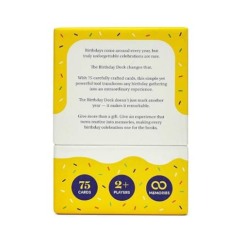 BestSelf Birthday Deck – 75 Conversation Cards & Activities for Unforgettable Birthday Celebrations | Fun, Meaningful, and Engaging Party Card Games | Gifts for Family, Couples, Friends thumbnail 4