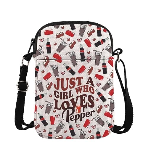 TSOTMO DR.P Merch DR.P Drinks Gift Soda Drinks Lovers Gift DR.P Beverage Crossbody Bag for DR.P Lovers (PPe Cross) - Image 1