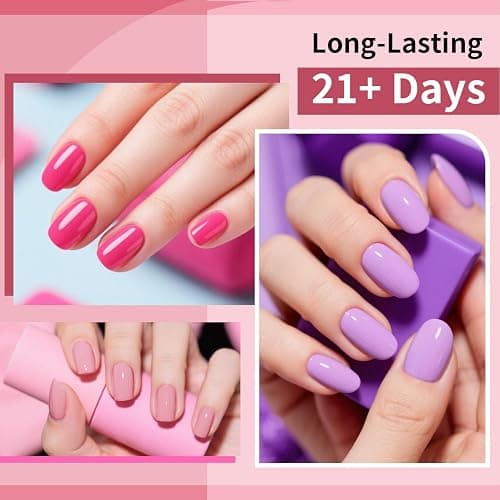 JODSONE 30 Colors Gel Nail Polish Set Same Color Same Bottles 6 PCS of Functional Gel Polish thumbnail 5