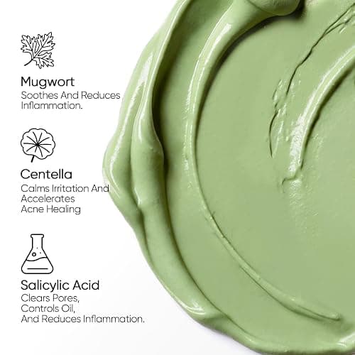 SKINTIFIC Clay Mask Stick Set with Alaska Volcanic Clay & Mugwort | Face Mask Set for Deep Pore Cleansing, Oil Control, Soothing and Gentle Exfoliating; Wash-Off Mud Masks for Targeted Care thumbnail 6