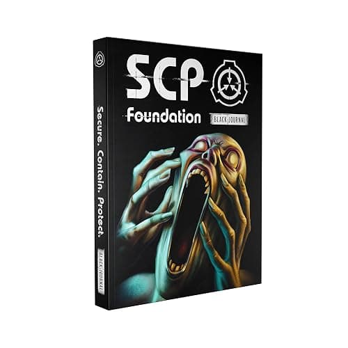 SCP Foundation Artbook | Paperback Edition | Black Journal - Image 1
