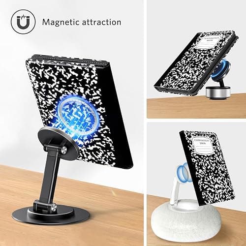 CoBak Stand Case for 7" Kindle Paperwhite 12th Gen 2024 and Kindle Colorsoft with Hand Strap - Compatible with iPhone MagSafe, for Samsung/Belkin/Anker Wireless Charging Pads, Durable, Auto Sleep Wake thumbnail 6