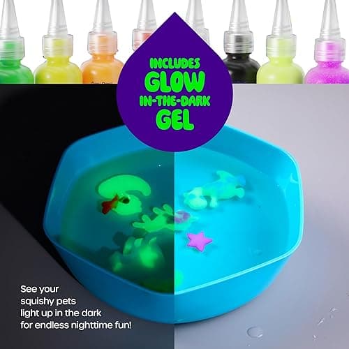 Dan&Darci Aqua Fairy Water Gel Kit for Kids - Craft for Kids - Magic Elf Toy Kits - Waters Pets - DIY Squishy Maker - Make Your Own Squishies Toys Crafts for Boys & Girls Ages 6-12 thumbnail 6