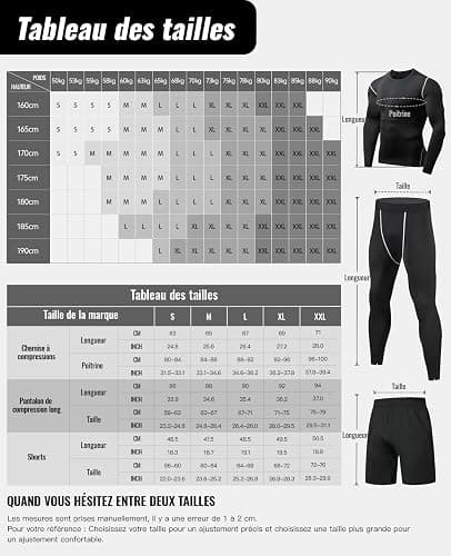 Niksa Ensemble Compression Homme Tenue Sport Fitness Vêtement Running Tee Shirt Compression Legging Sport Short Running thumbnail 7