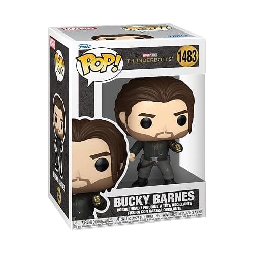 Funko POP! Marvel: Thunderbolts - Bucky Barnes | Official Movies Merch - Collectable Vinyl Figurine for Shelf Display - Birthday Gift Idea for Fans and Collectors - Image 1