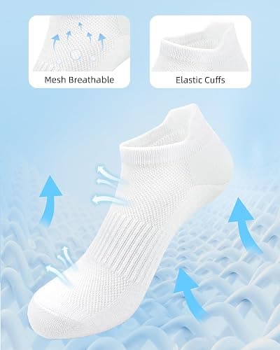 white ankle socks thumbnail 3