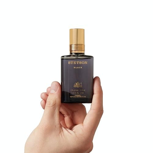 Stetson Black - Cologne for Men - Woody, Dark and Spicy Scent with Fragrance Notes of Sandalwood, Spices, and Suede - 1.5 Fl Oz thumbnail 4