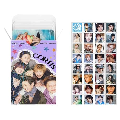 KPOPBTS CORTIS 3PACK 180PCS Photocards, GREENGREEN Album Merch Cards Lomo Card Set, Gift for COER‌ Boys and Girls thumbnail 3