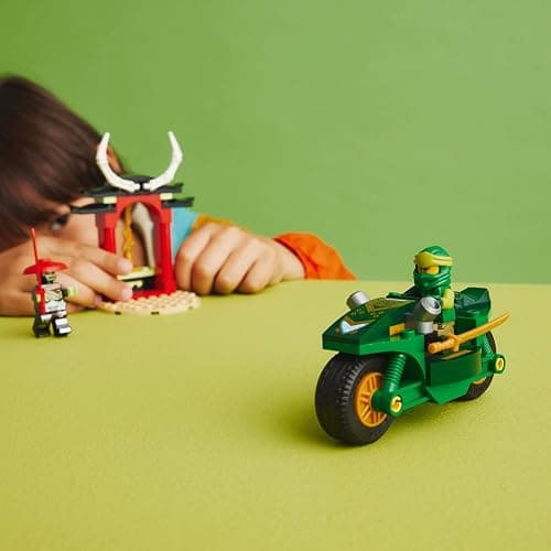 LEGO NINJAGO Lloyd’s Ninja Street Bike, Ninja Motorcycle Toy Building Kit, Easy-to-Build Beginners Learning Set for Pretend Play, Ninja Gift Idea for Preschool Kids, Boys and Girls Age 4+, 71788 thumbnail 2