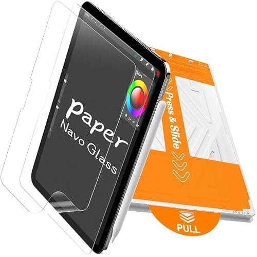 PandaShield 2-Pack Paper-feel Screen Protector Easy-Installation Box for iPad 11th/10th Gen. A16 (11/10.9 Inch, 2025/2022),Matte,Write like on Paper,Bubble Free,Scratch Resistant,Apple Pencil Support - Image 1