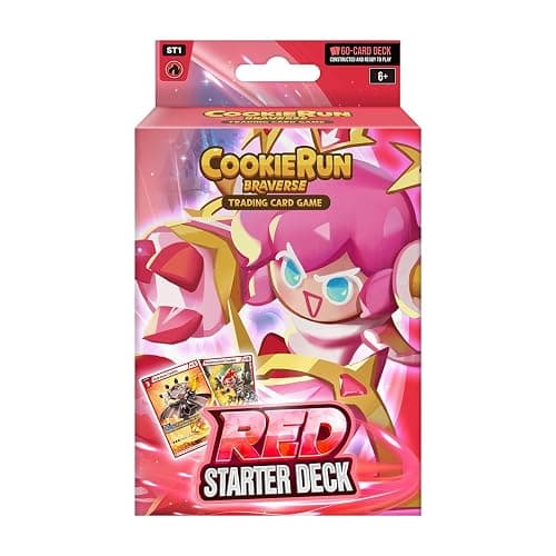 CookieRun Trading Card Game: Starter Deck Red | 2 Player Competitive TCG | 20 Minutes | Includes 60 Cards thumbnail 2
